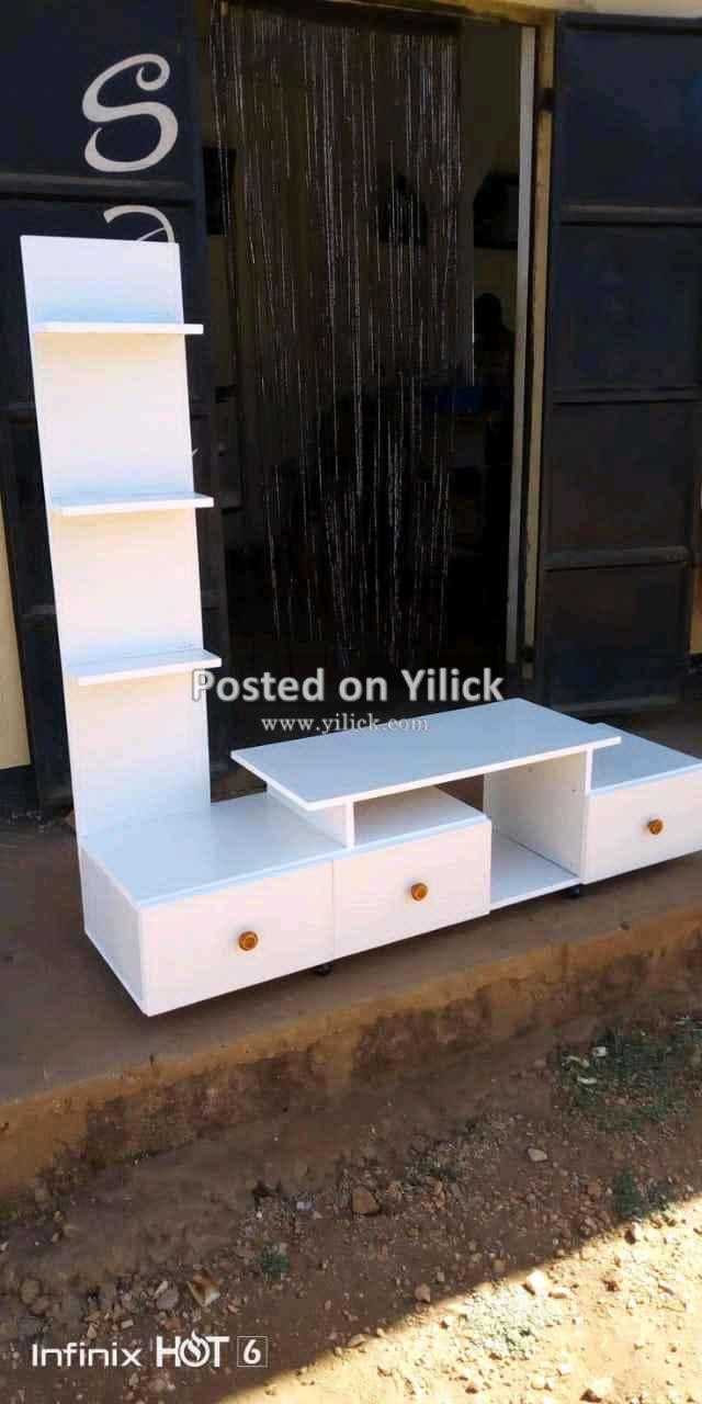 White TV stands/ TV units/ TV stand 