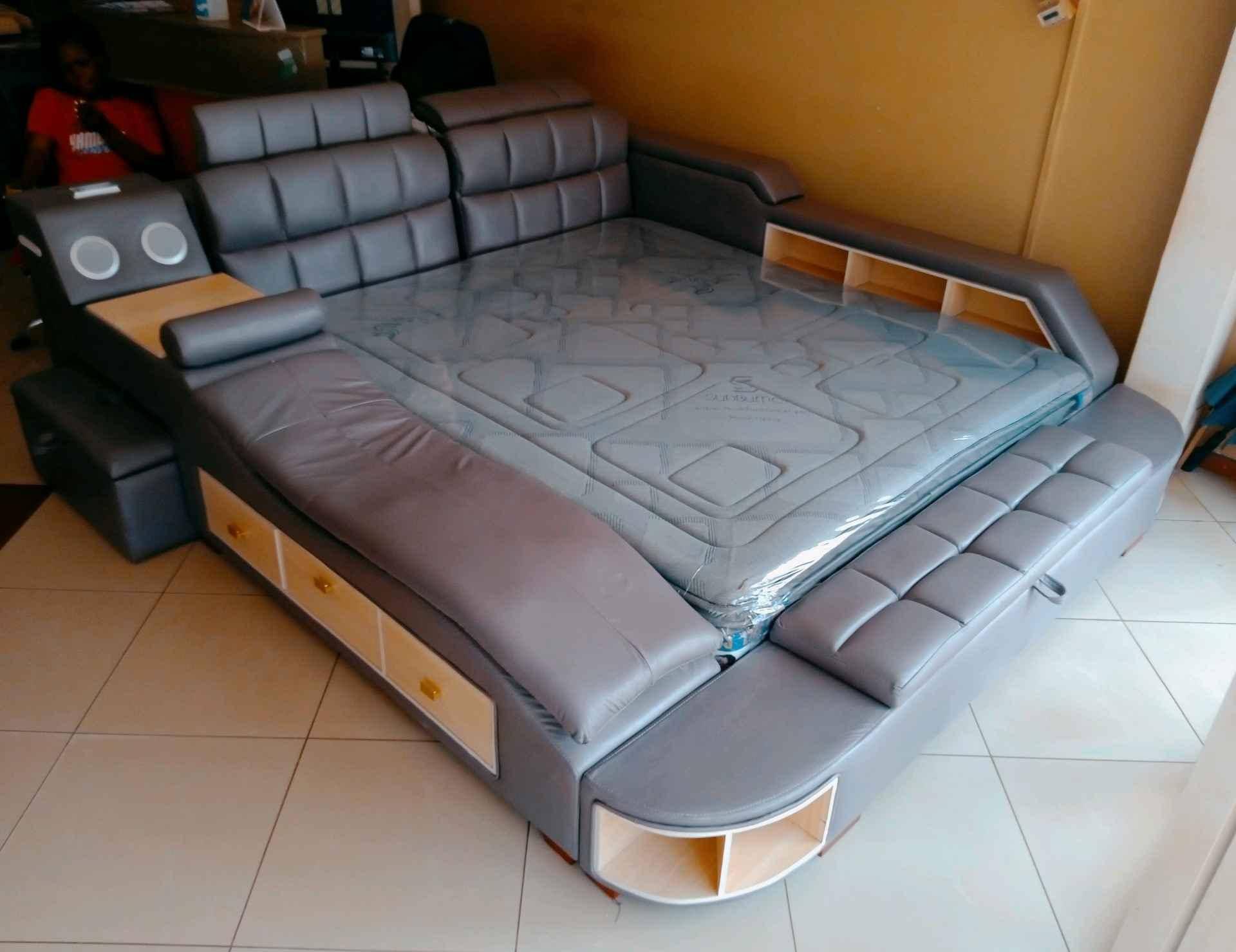 Leather beds and springs mattresses