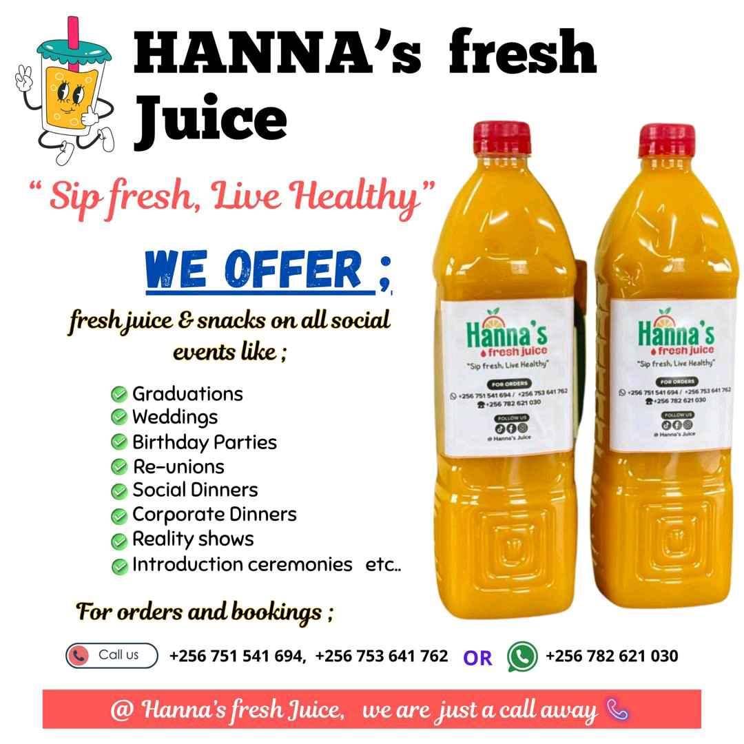 Fresh natural fruit juice