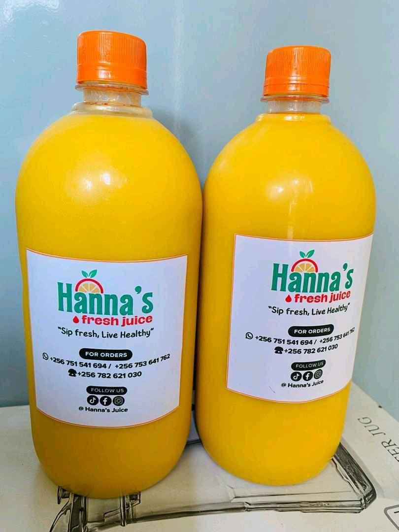 Fresh natural fruit juice