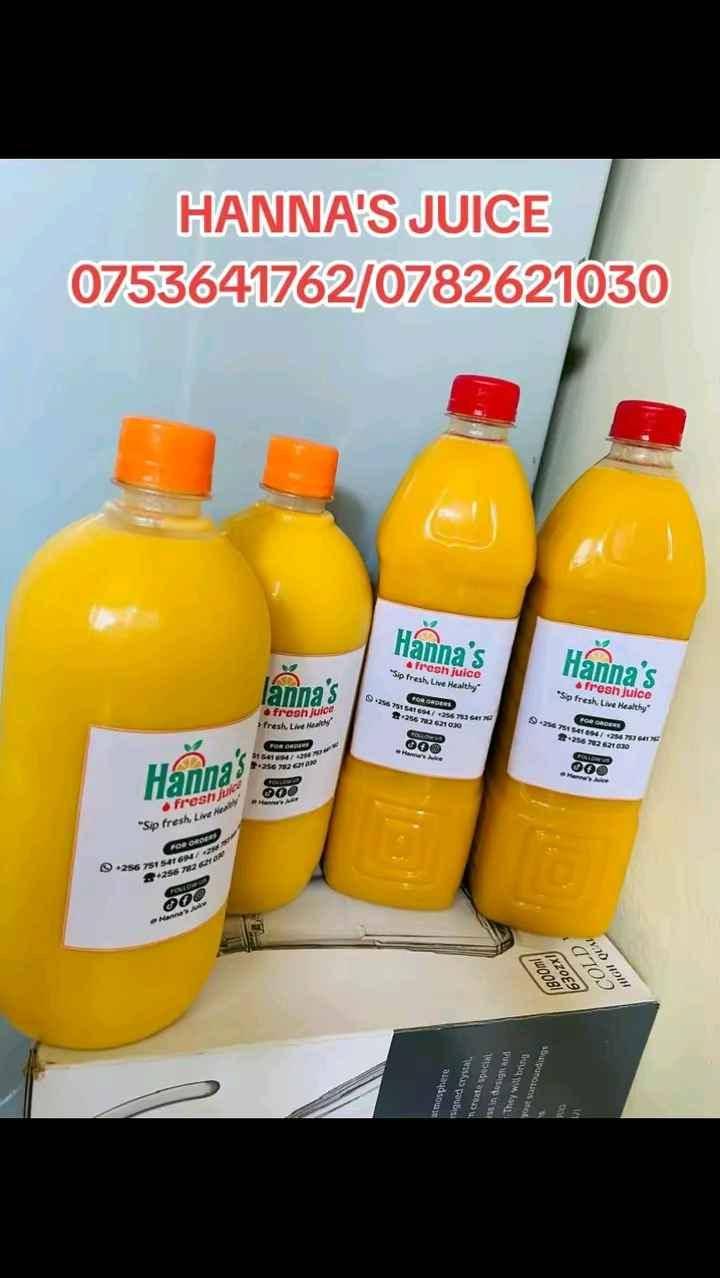 Fresh natural fruit juice