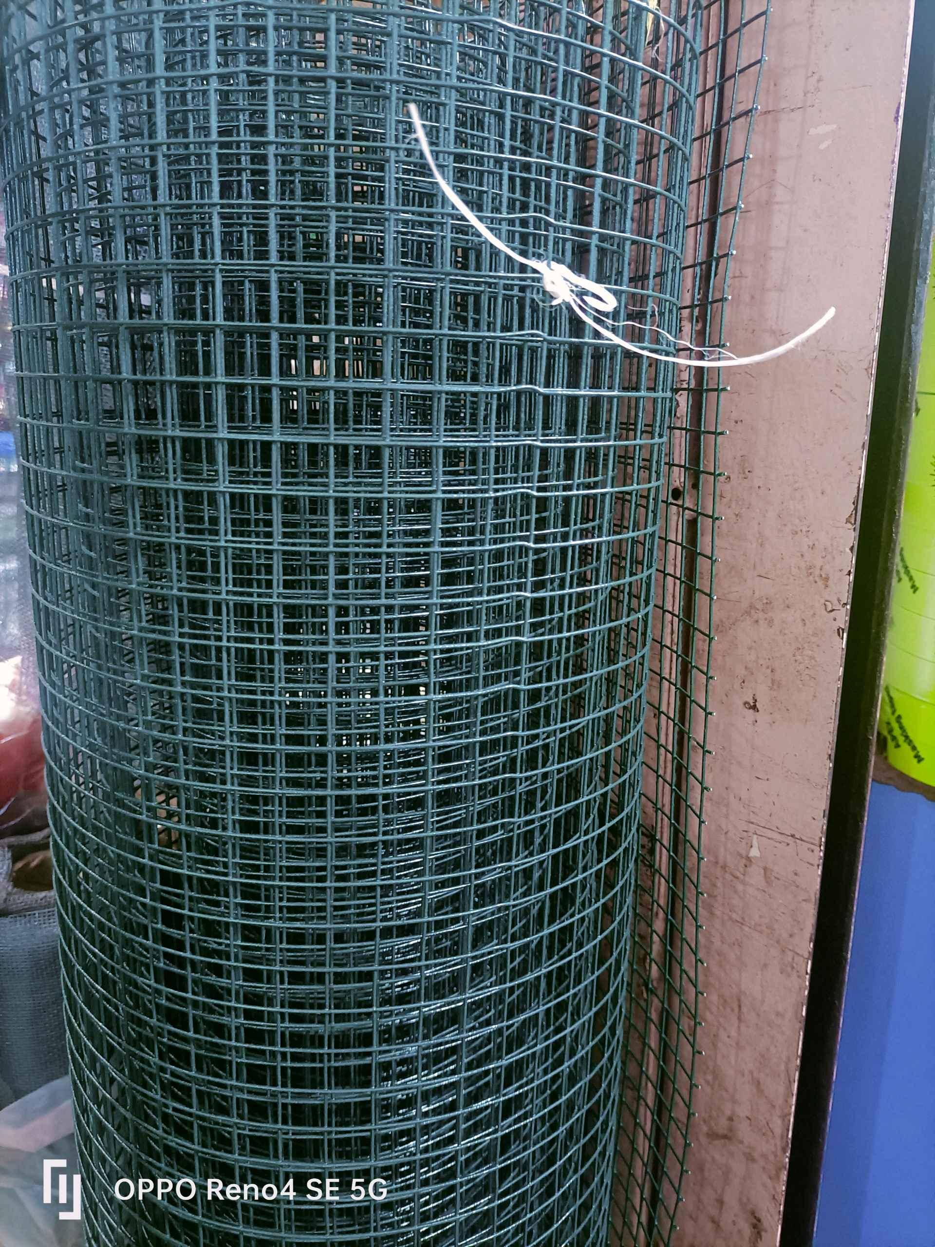 Plastic coated wire rabbit mesh