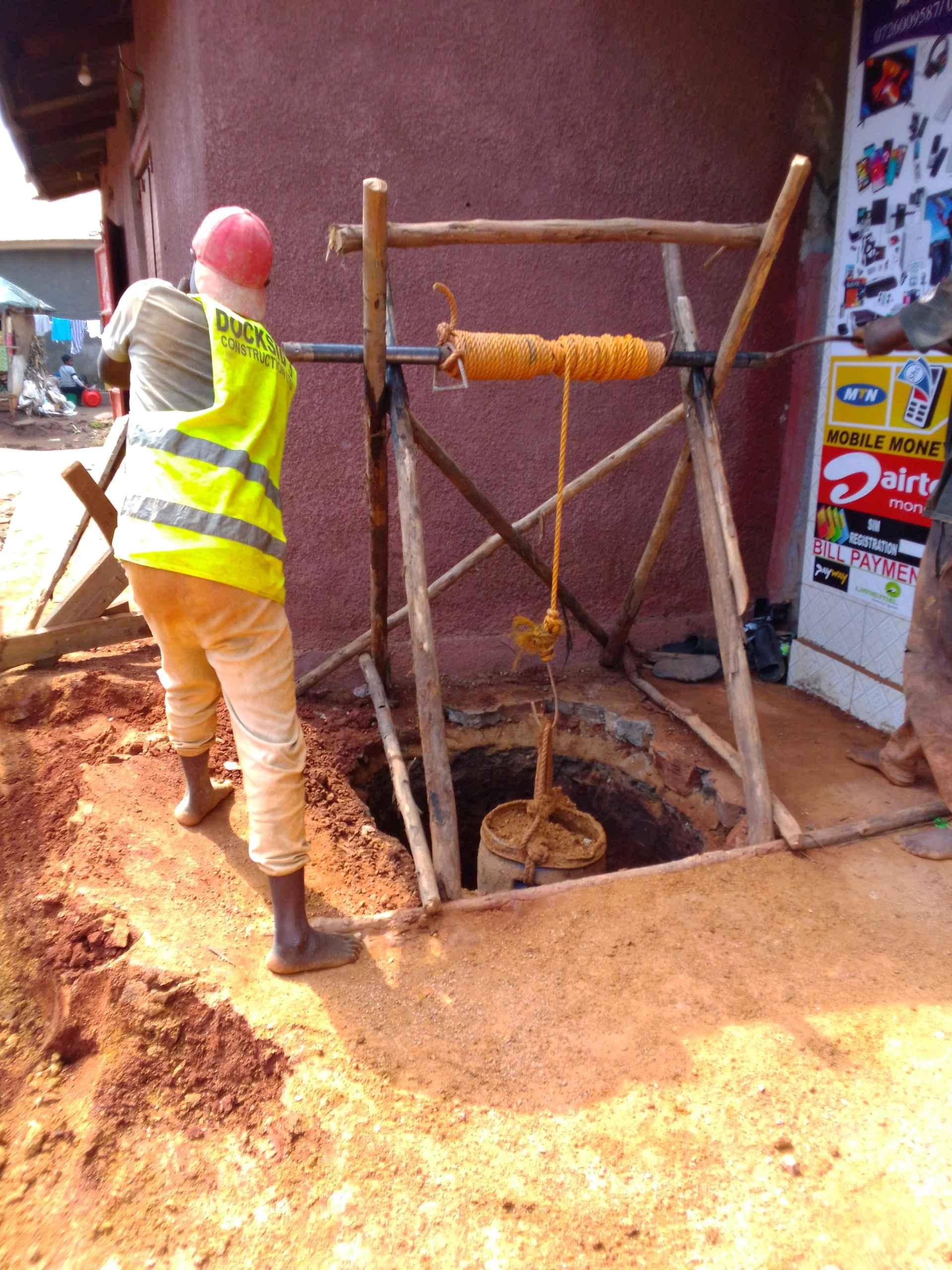 We dig bore hole at 4M