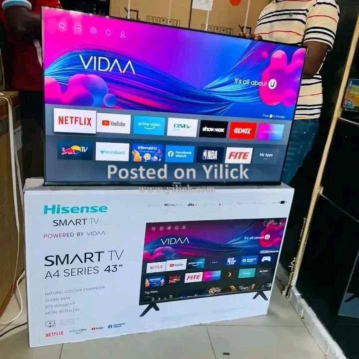 43 inch hisense tv/ smart 43 inch tv
