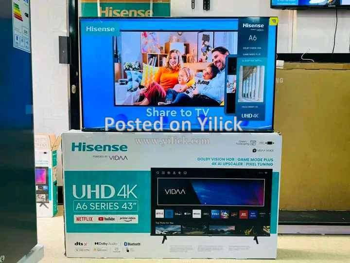 43 inch A6 Hisense tv