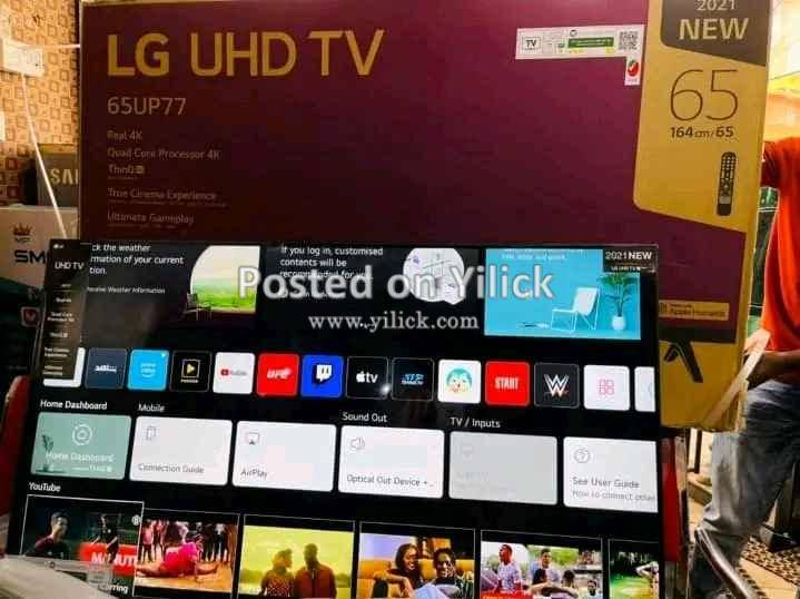 LG 65" tv / Brand New 65 inch LG smart tv