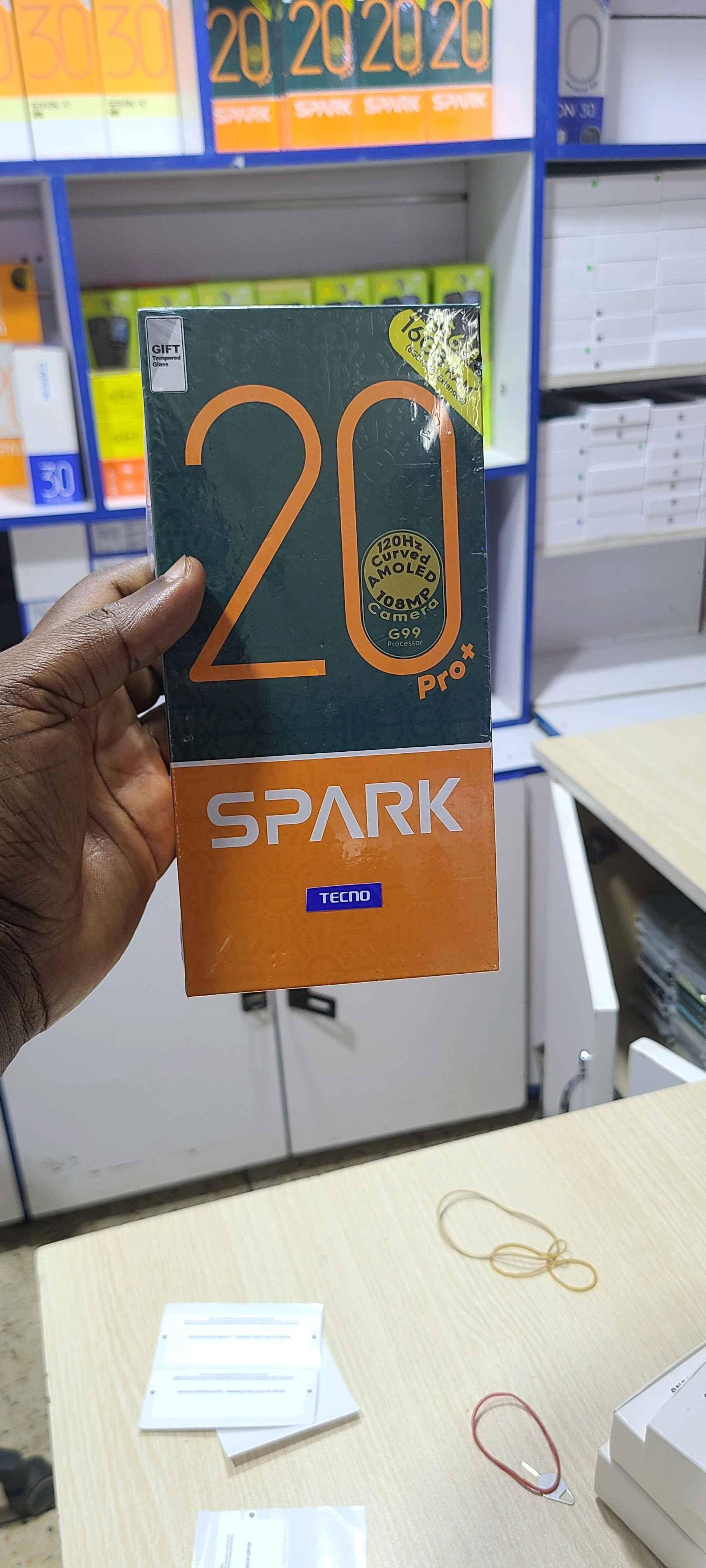brand new tecno spark 20 pro plus