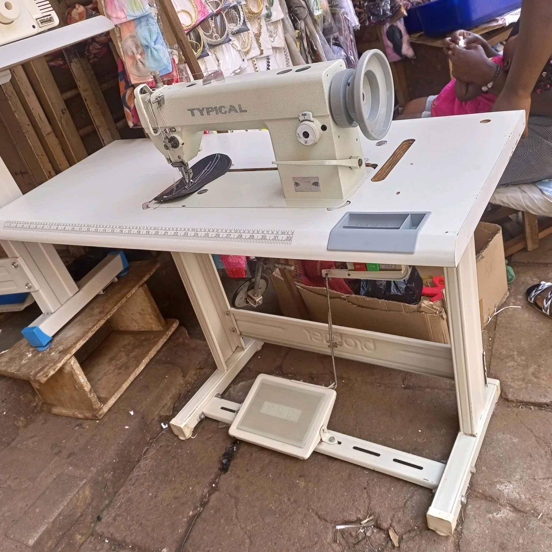 Leather sewing machine