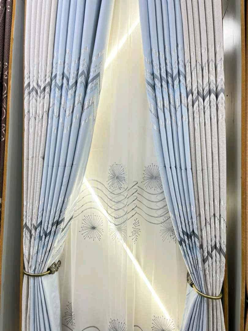 zigzag curtain per finished meter