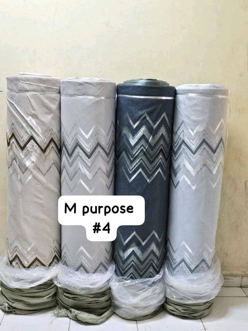 zigzag curtain per finished meter