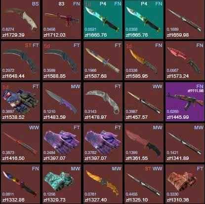 Csgo account 55000$ inventory is up for trade