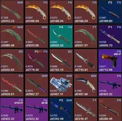 Csgo account 55000$ inventory is up for trade
