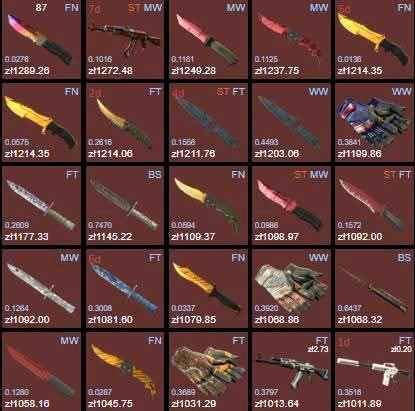 Csgo account 55000$ inventory is up for trade