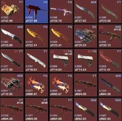 Csgo account 55000$ inventory is up for trade