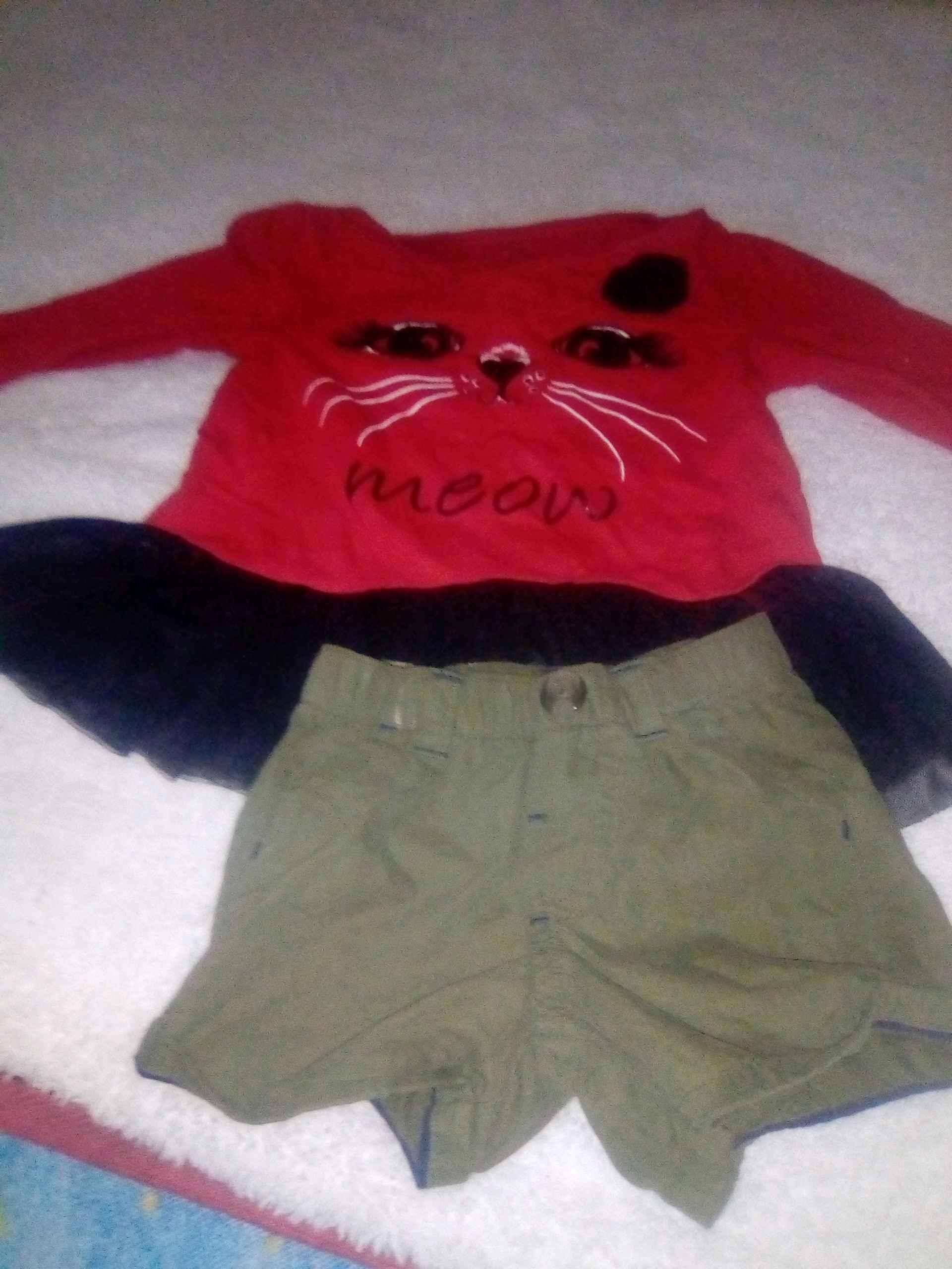 baby dress and a short