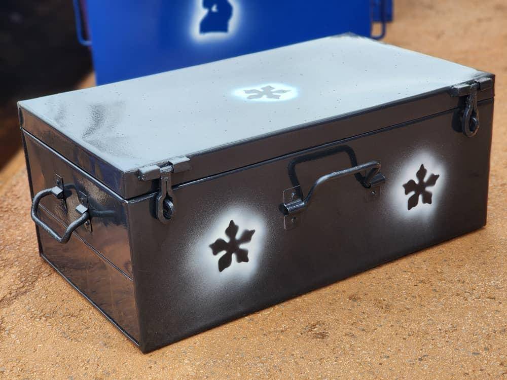 Metallic Suitcase