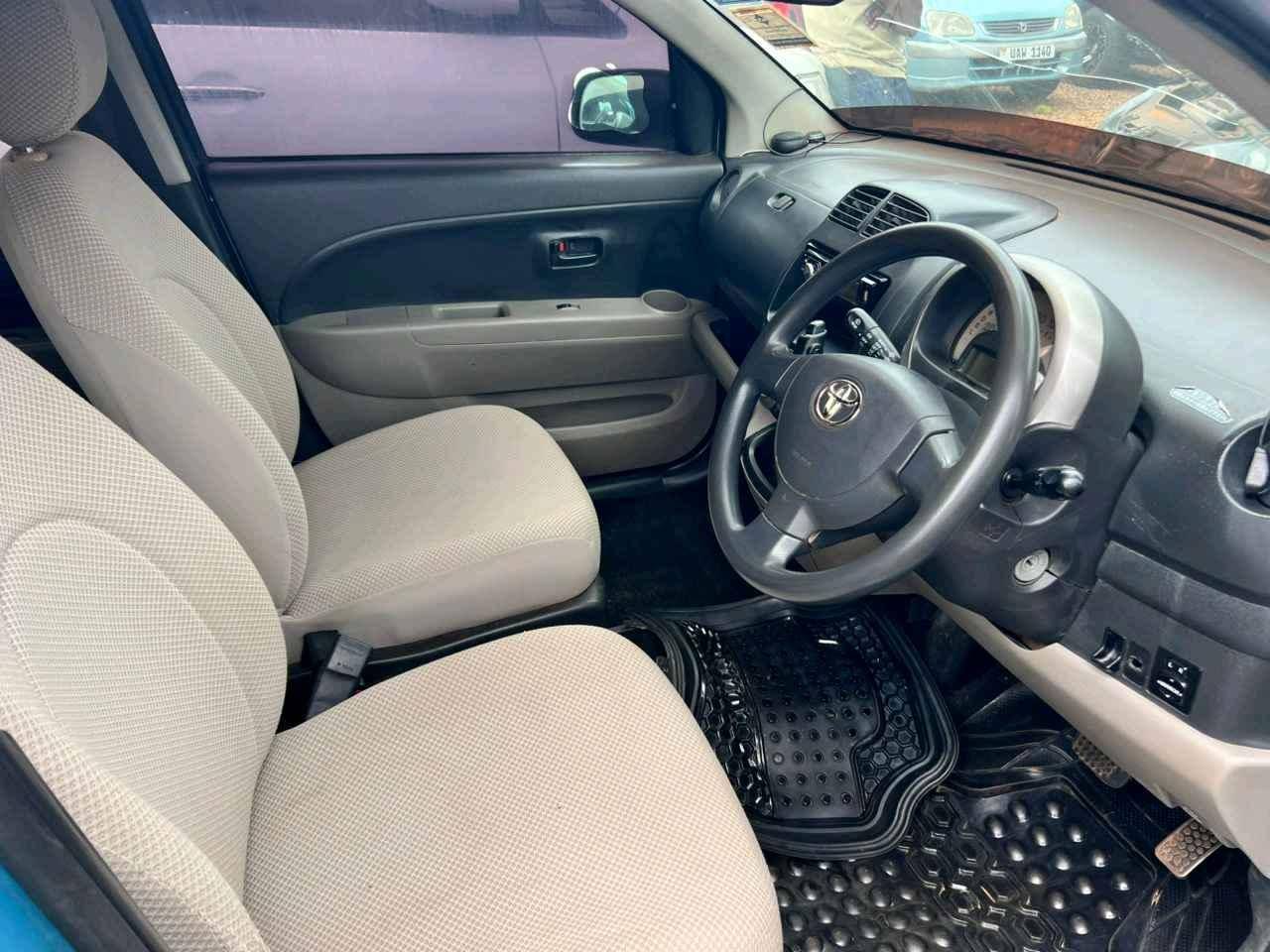 Toyota passo in blue colour