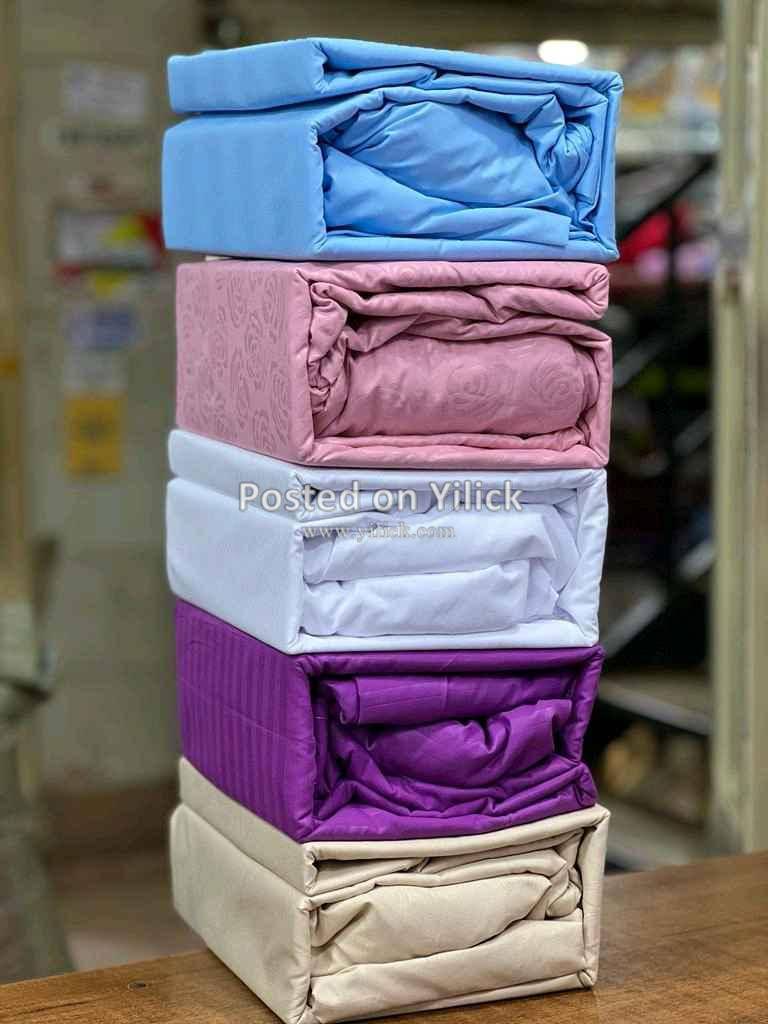 6*6 4pcs fitted bedsheets