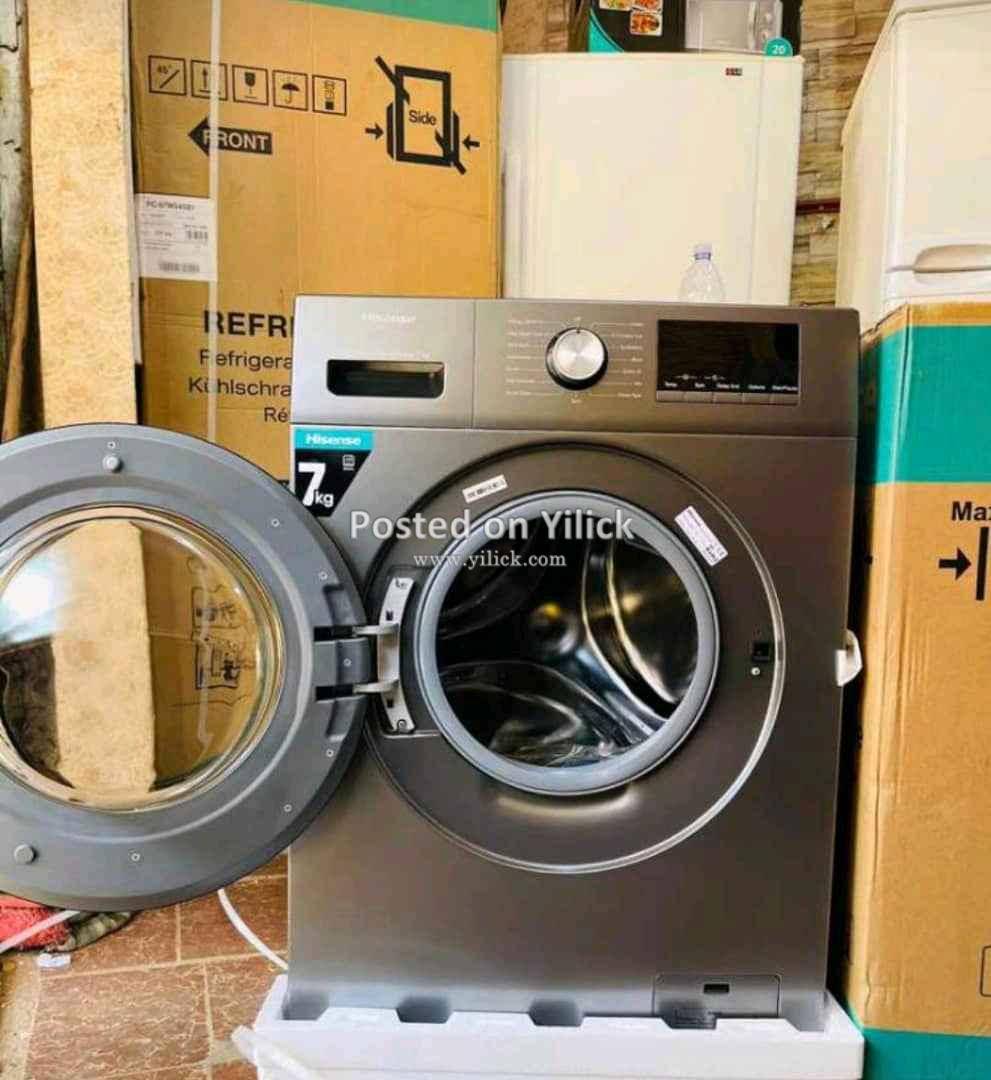 7kg frontloader hisense  washing machine 
