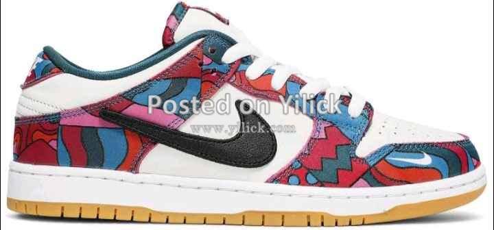NIKE DUNK LOW PRO SB X PARRA ABSTRACT ART