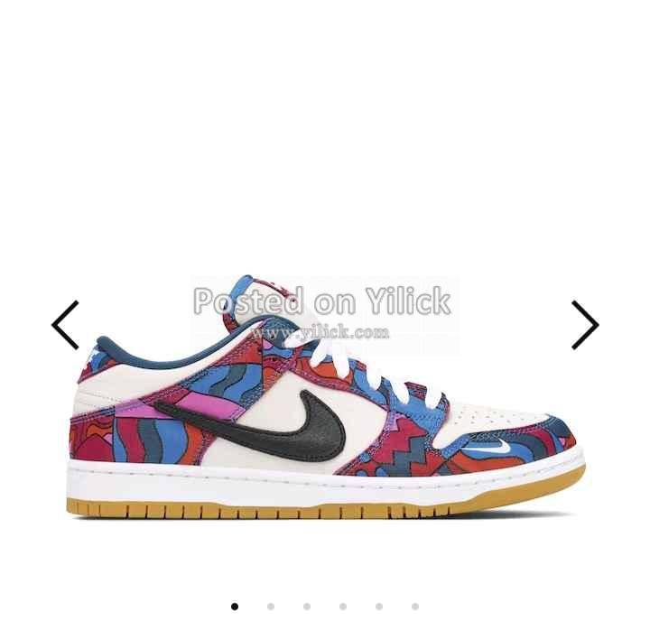 NIKE DUNK LOW PRO SB X PARRA ABSTRACT ART