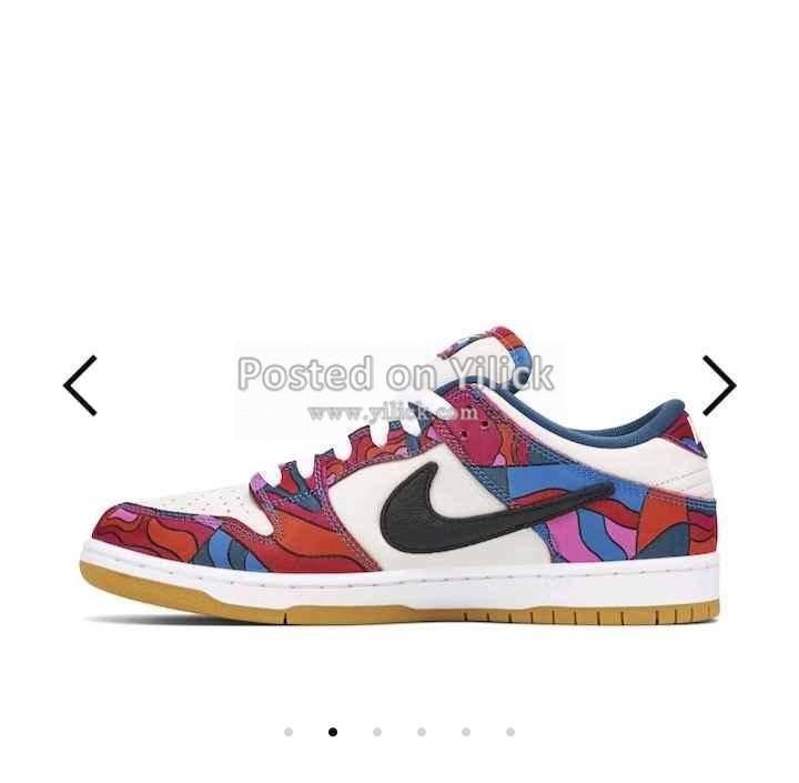 NIKE DUNK LOW PRO SB X PARRA ABSTRACT ART