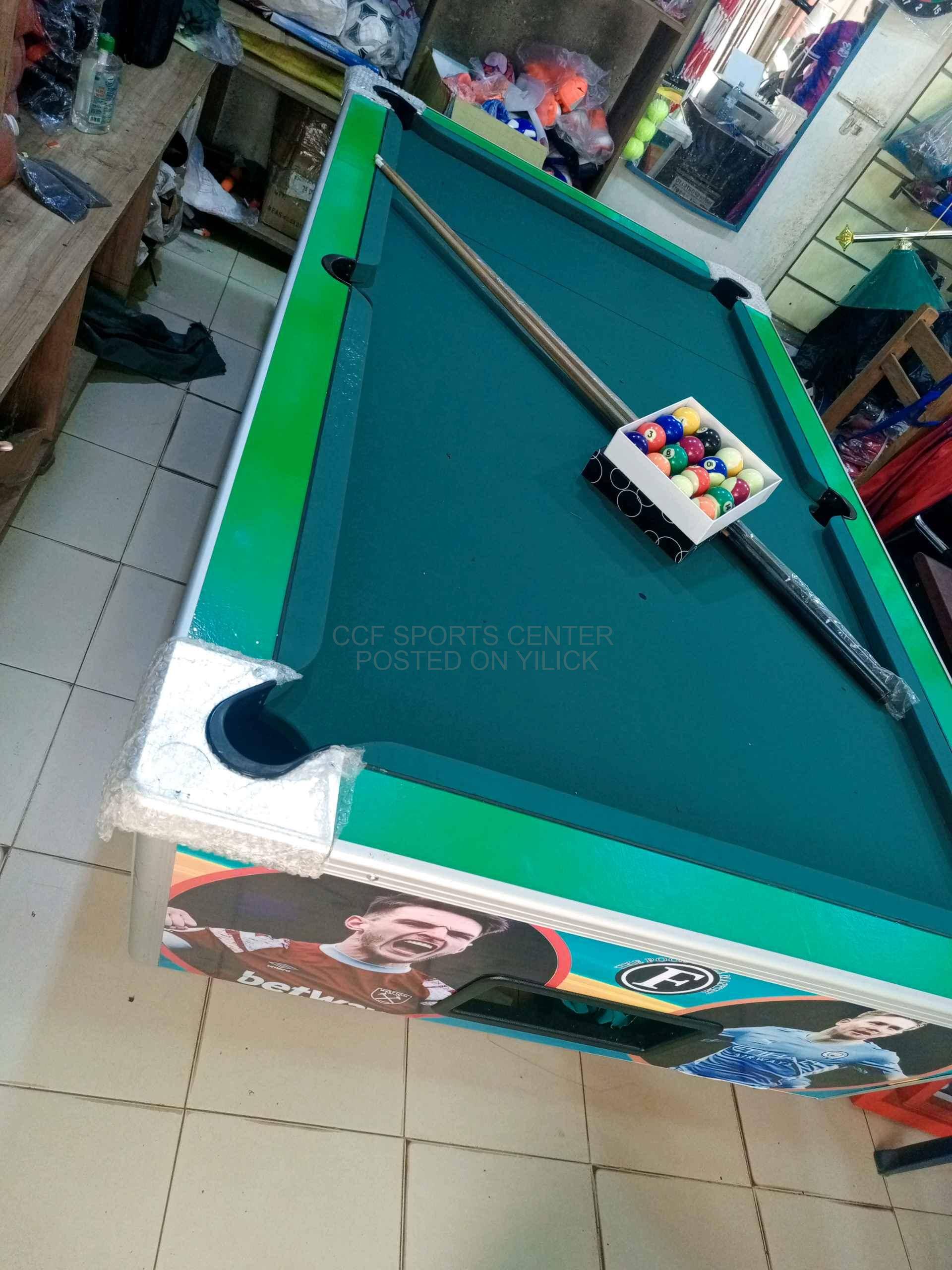 Pool table and accessories