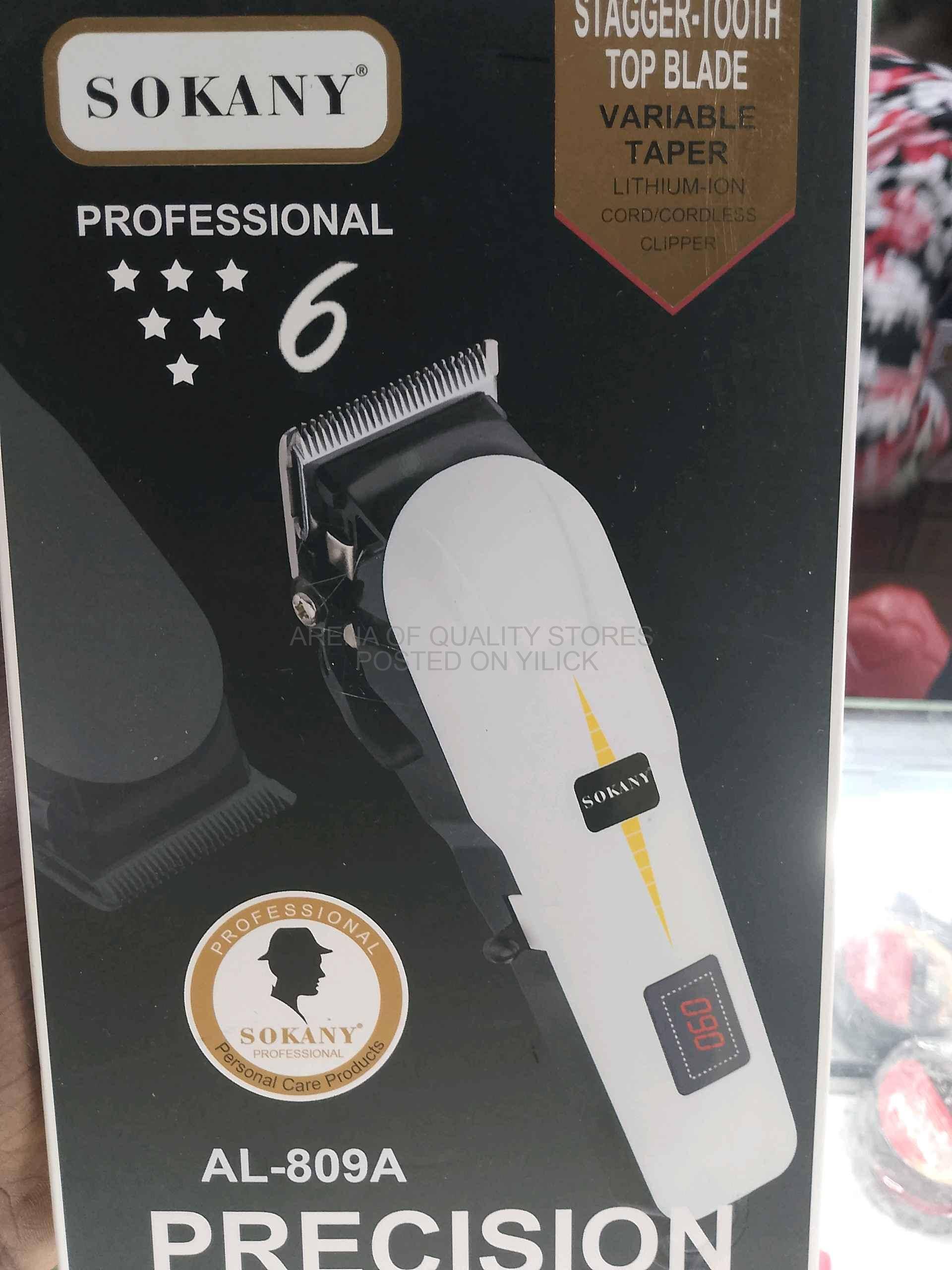 sokany professional rechargeable hair trimmer 