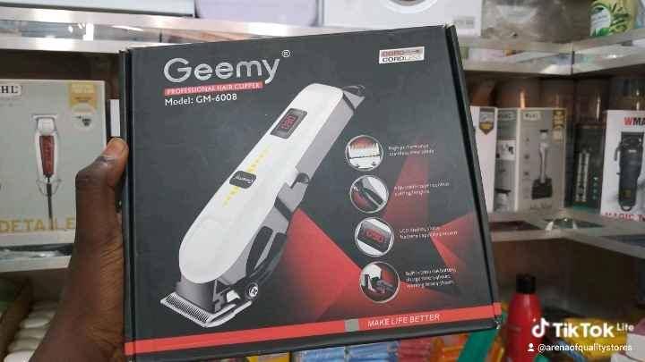 Geemy Hair Clipper rechargeable