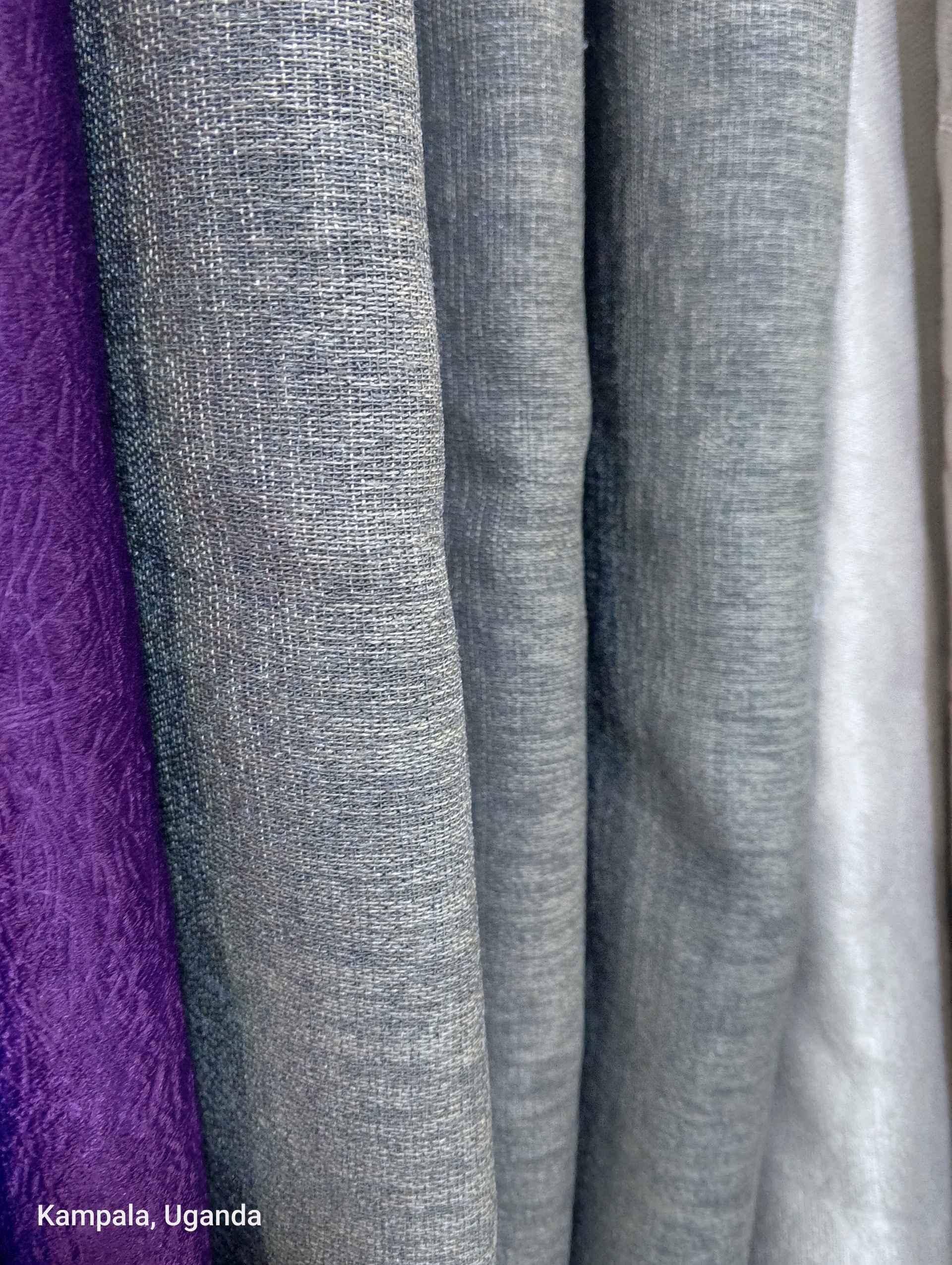 Gray Curtains .