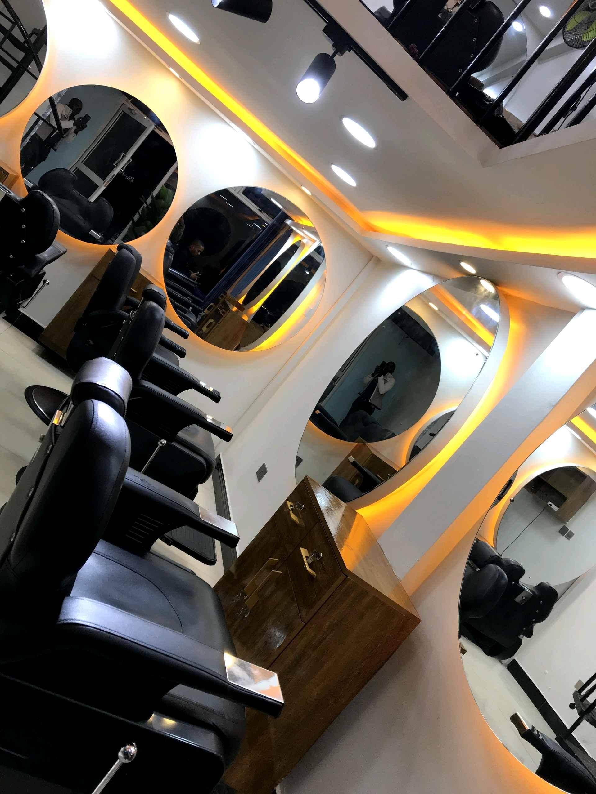 saloon decoration and designing