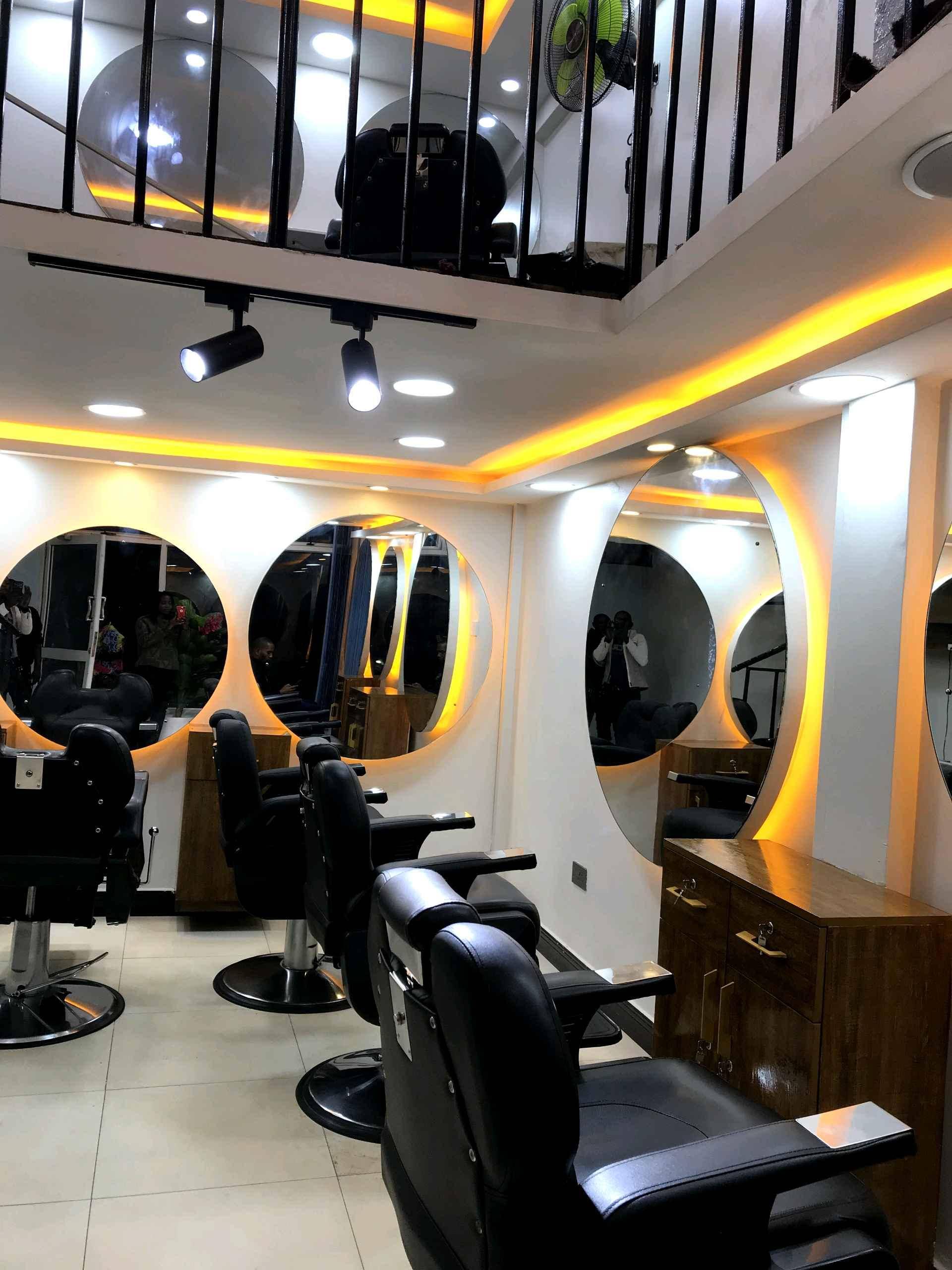 saloon decoration and designing