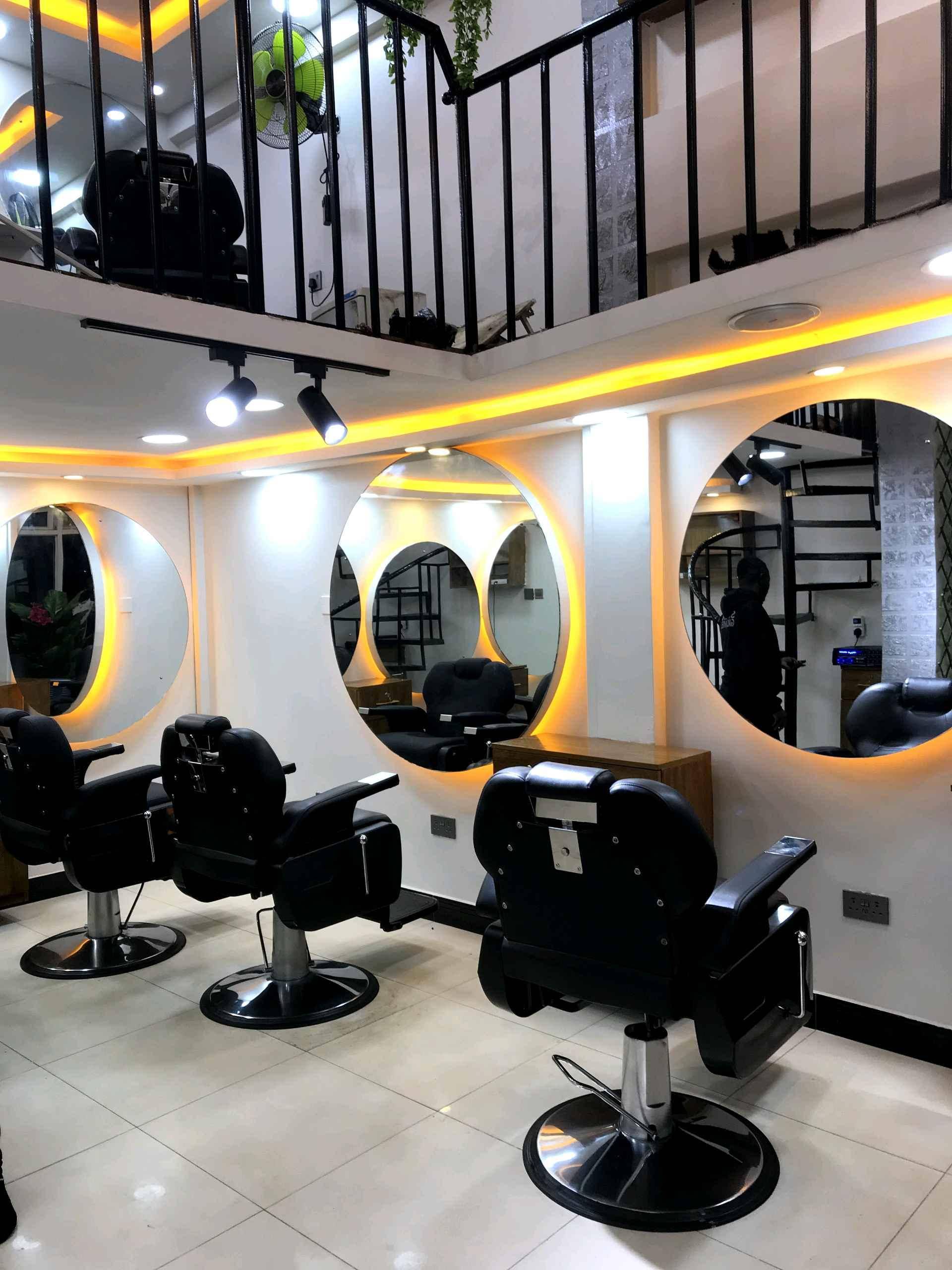 saloon decoration and designing