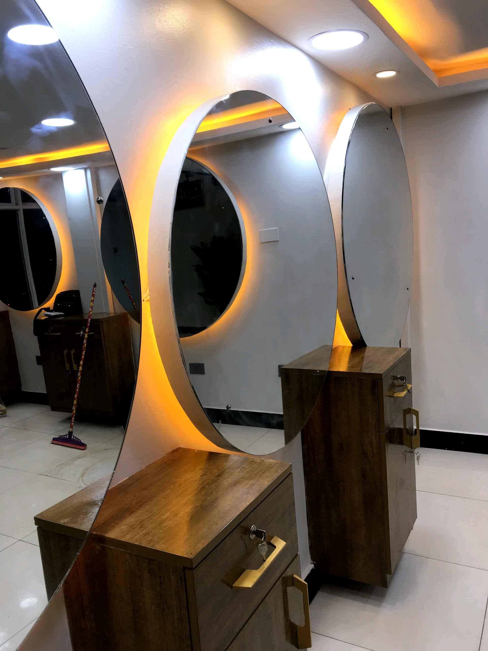 saloon decoration and designing