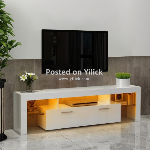 White TV stand