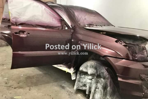 car spraying painting