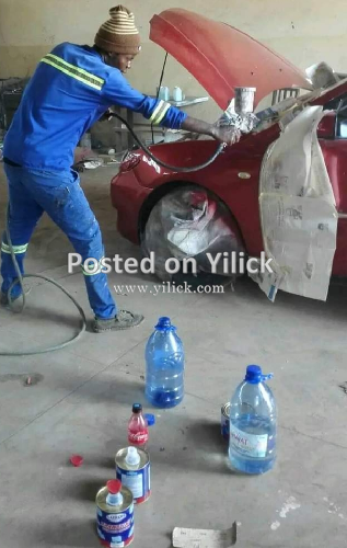Motor vehicle painting 