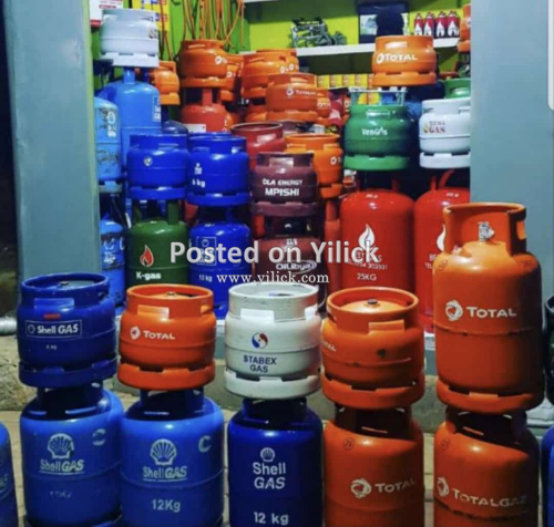 TOTAL GAS, SHELL GAS, STABEX GAS, ORYX, GOU GAS, MERU GAS, OLA GAS/MPISHI, LAKE GAS, GP GAS,EASY GAS,HASS GAS.